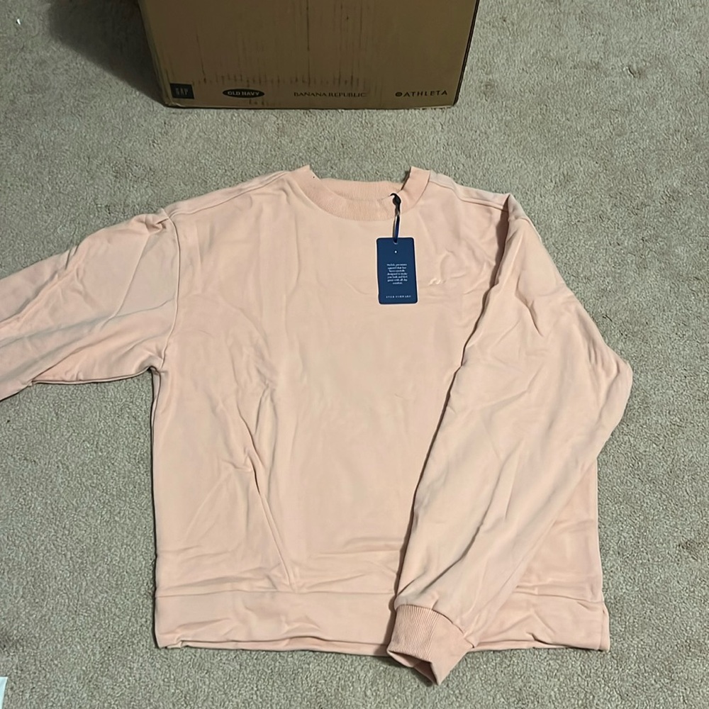 Ever Forward Premium Apparel. Mauve Crew Neck Sweater. Size L